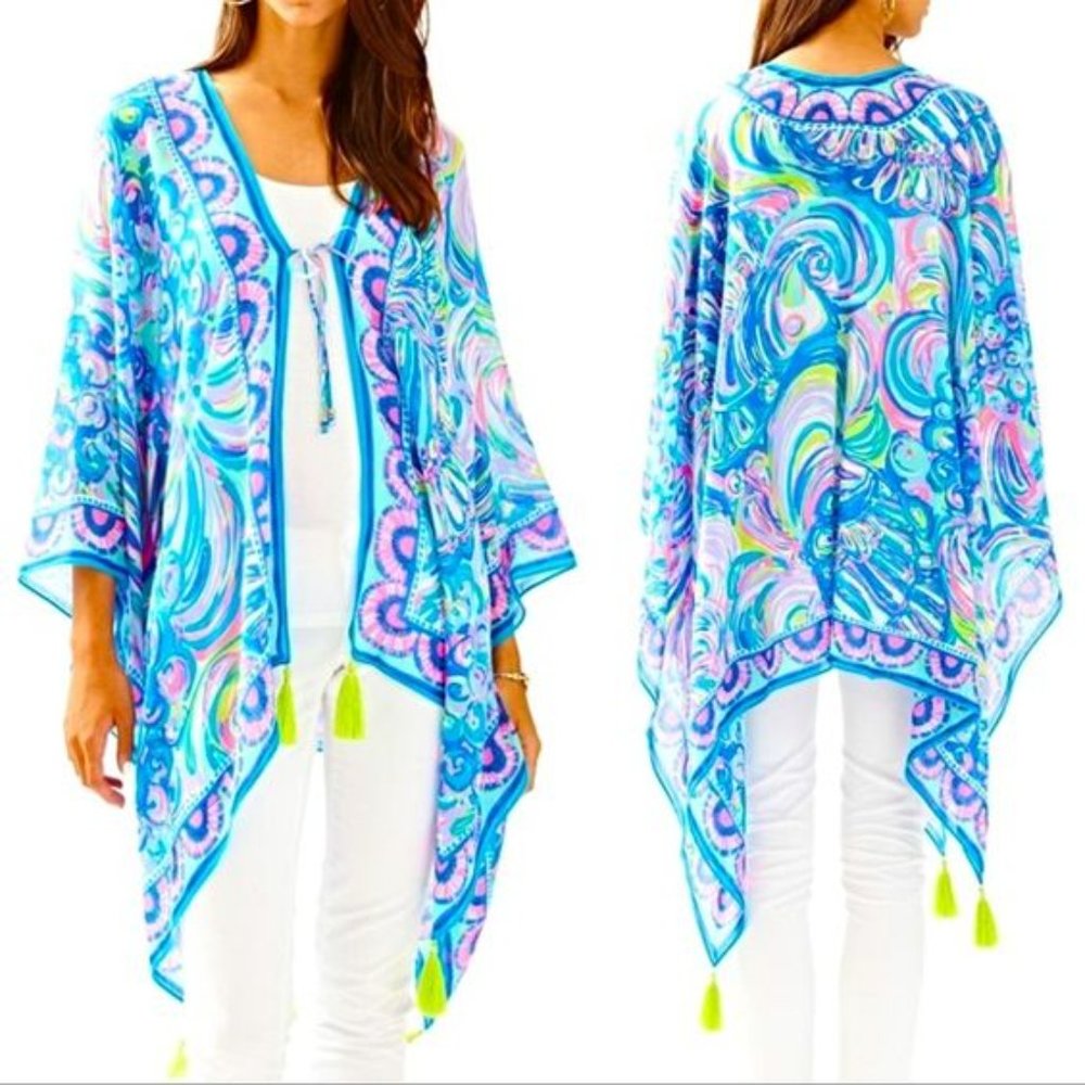 NEW Lilly Pulitzer Island Caftan Gillty Pleasure VHTF